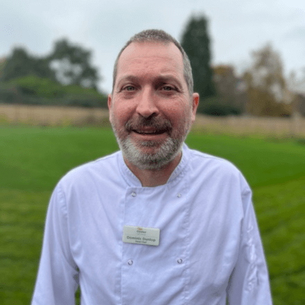 Head shot of Dom Dunlop, Head Chef